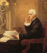 ludwig van beethoven Joseph Haydn oil painting on canvas